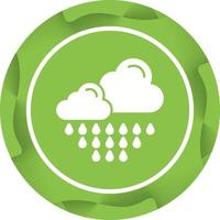 icono de vector de lluvia