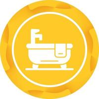 icono de vector de baño