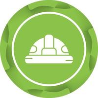 icono de vector de casco de construcción