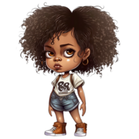 Super Cute Black Baby png