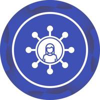 Personal Network Vector Icon