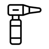 Otoscope Icon Design vector