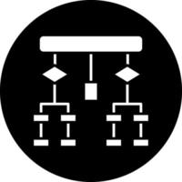 Flowchart Vector Icon Design