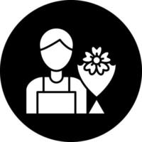 Florist Vector Icon Design
