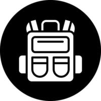 Backpack Vector Icon Design