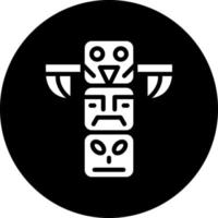 Totem Vector Icon Design