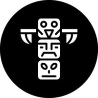 Totem Vector Icon Design