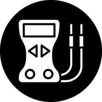 Voltmeter Vector Icon Design