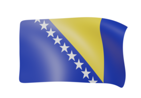 golvend vlag 3d geven png