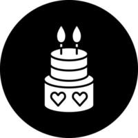 Cake Vector Icon Design