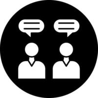 Dialogue Vector Icon Design