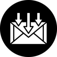 Inbox Vector Icon Design