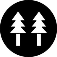 Pine Tree Vector Icon Design