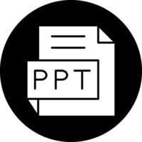 ppt vector icono diseño