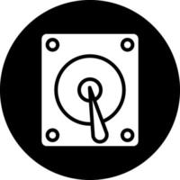 Hard Disk Vector Icon Design