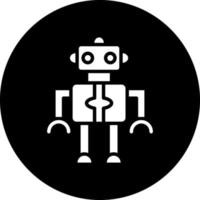 diseño de icono de vector de robot