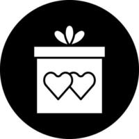 Wedding Gift Vector Icon Design