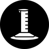 Graduated Cylinder Vector Icon Design