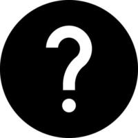 Question Vector Icon Design