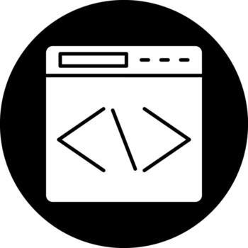 Coding Vector Icon Design