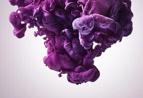 Purple paint splash. Abstract background photo
