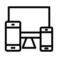 Responsive Icon Design vector