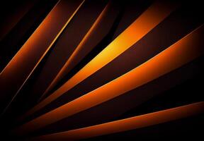 Abstract modern stripes lines on dark background - image photo