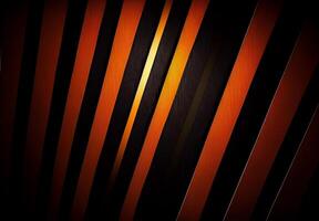 Abstract modern stripes lines on dark background - image photo