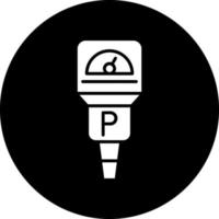 Parking Meter Vector Icon Design