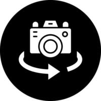 Vr Camera Vector Icon Design