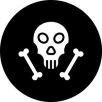 Jolly Roger Vector Icon Design