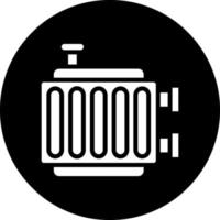 Radiator Vector Icon Design