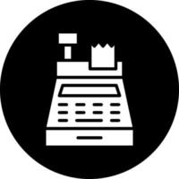 Cash Register Vector Icon Design