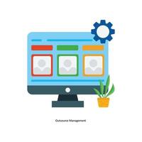 Test Time Vector Flat Icons. Simple stock illustration stock