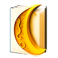 Ramadan Kareem Quran with moon png