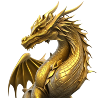 golden cartoon dragon free illustration png