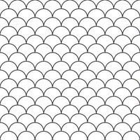 Fish scale seamless pattern vector