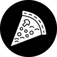 Pizza Slice Vector Icon Design