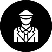 Pilot Vector Icon Design