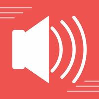 Speaker Unique Vector Icon