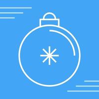 Christmas Ball Vector Icon