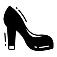 Adorable vector design of high heels, footwear premium icon