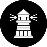 Lighthouse Vector Icon Design