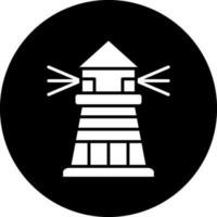 Lighthouse Vector Icon Design