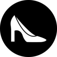 diseño de icono de vector de tacones altos