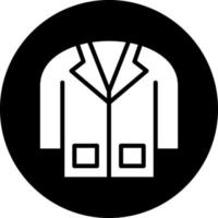 Lab Coat Vector Icon Design