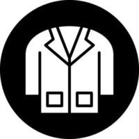 Lab Coat Vector Icon Design