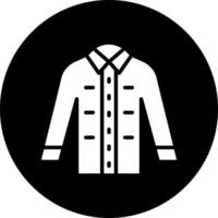 Dress Shirt Vector Icon Design