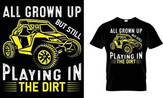 Adventure offroad T-shirt design vector