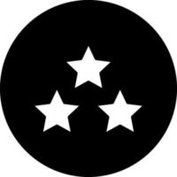 diseño de icono de vector de estrellas